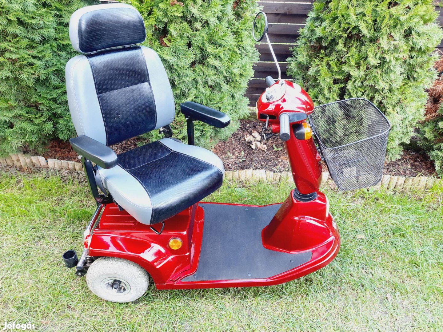 Borulásgátlós Elektromos MOPED Rokkantkocsi Rokkant Rehab Idős Kocsi