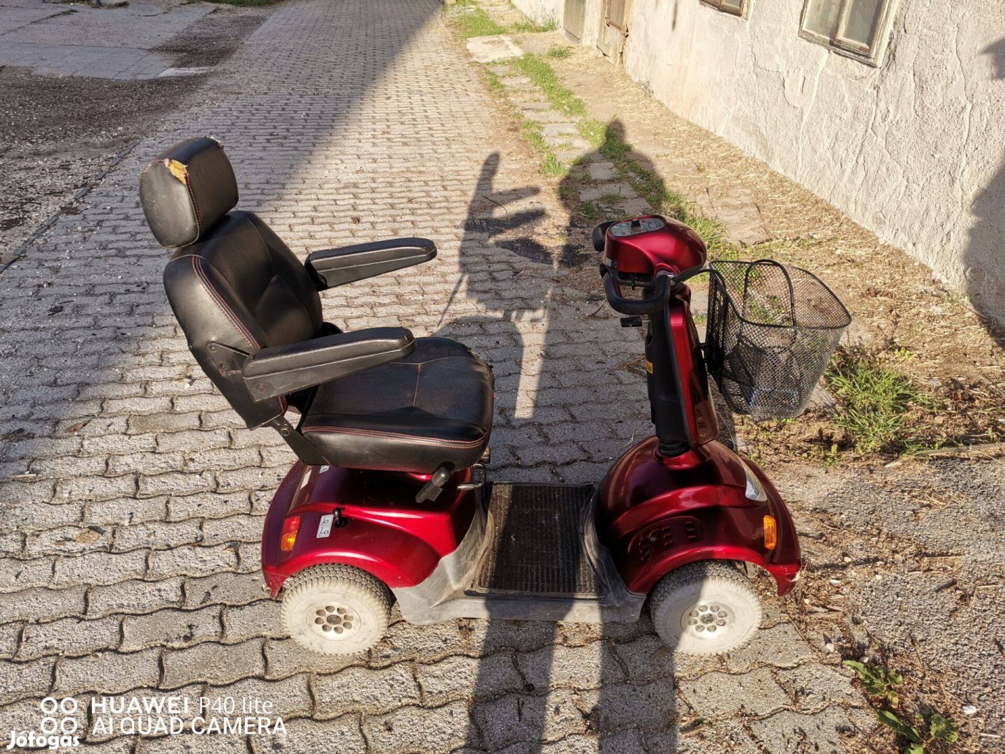 Borulásgátlós elektromos moped, rokkantkocsi eladó/cserélhető