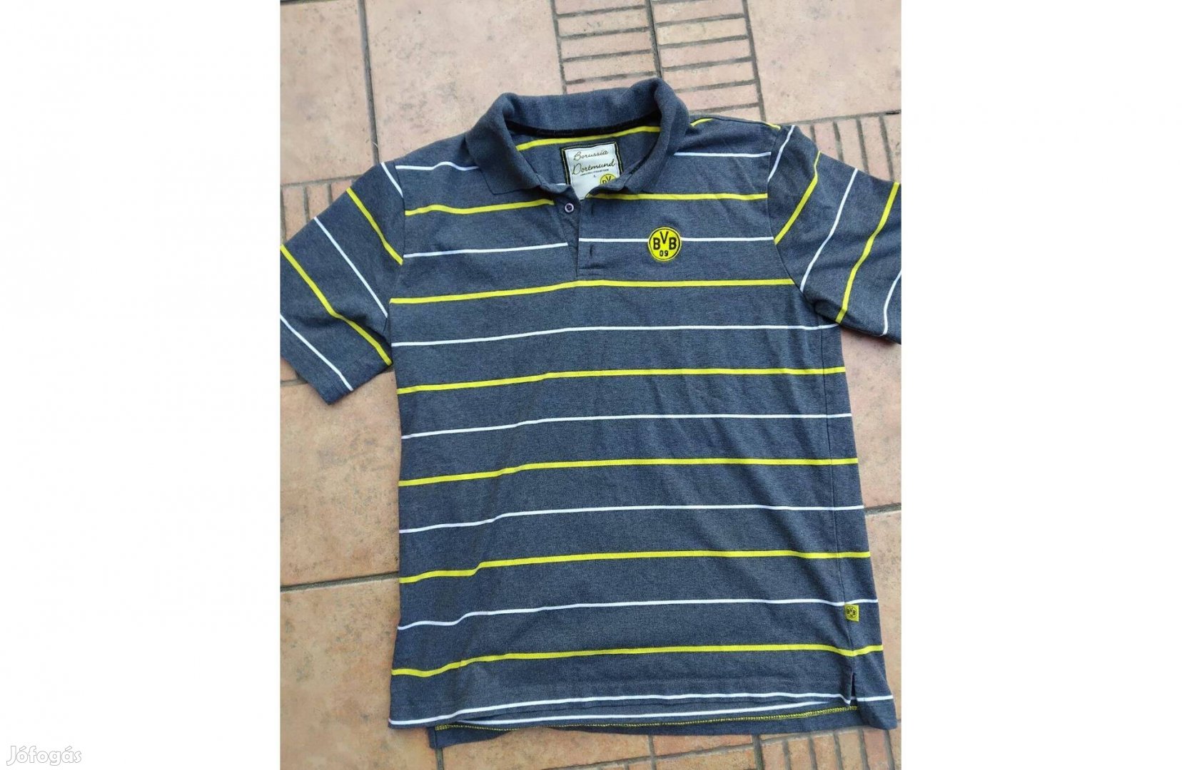 Borussia Dortmund galléros póló L XL