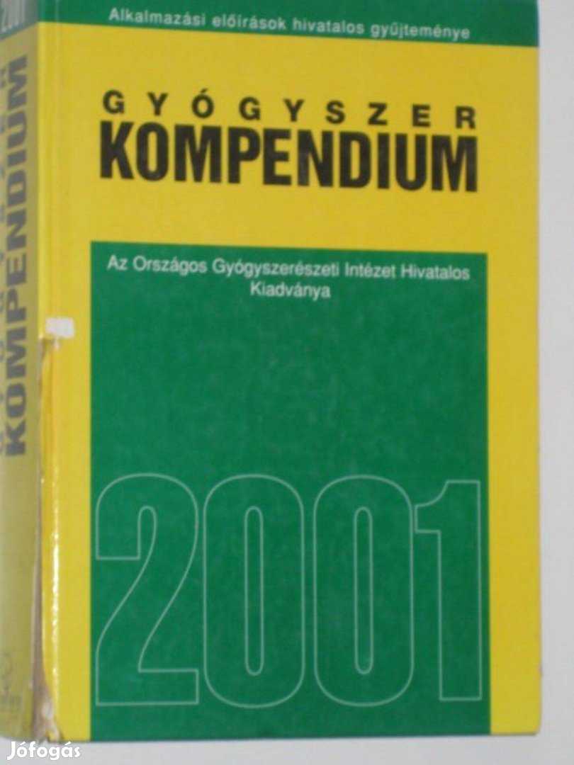 Borvendég Gyógyszer kompendium 2001