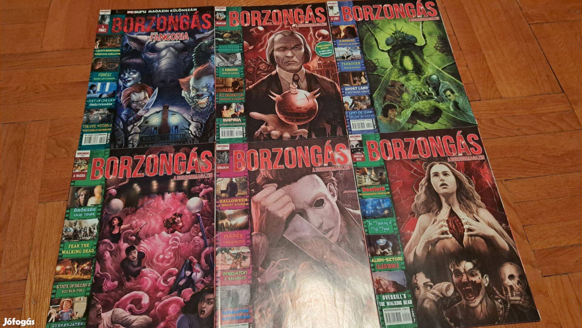 Borzongás horror magazin 1-6