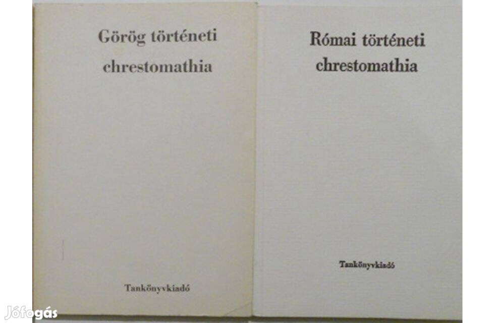 Borzsák István - Görög, Római történeti chrestomathia egyetemi segédkö