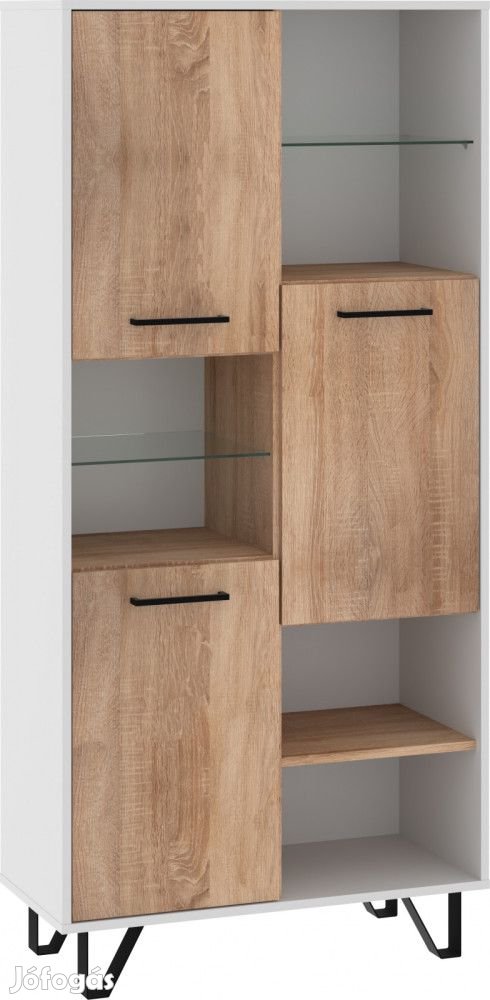 Bos-128 fa könyvespolc