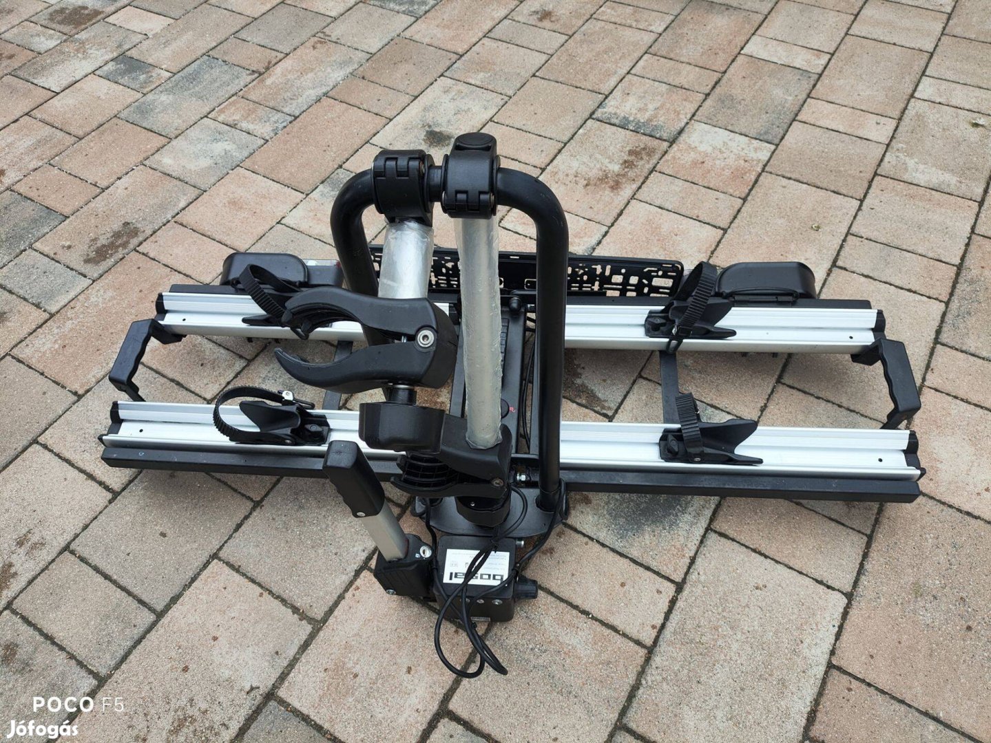 Bosal,összecsukható,vonóhorogra szerelhető, 2-es e-bike bringaszállító