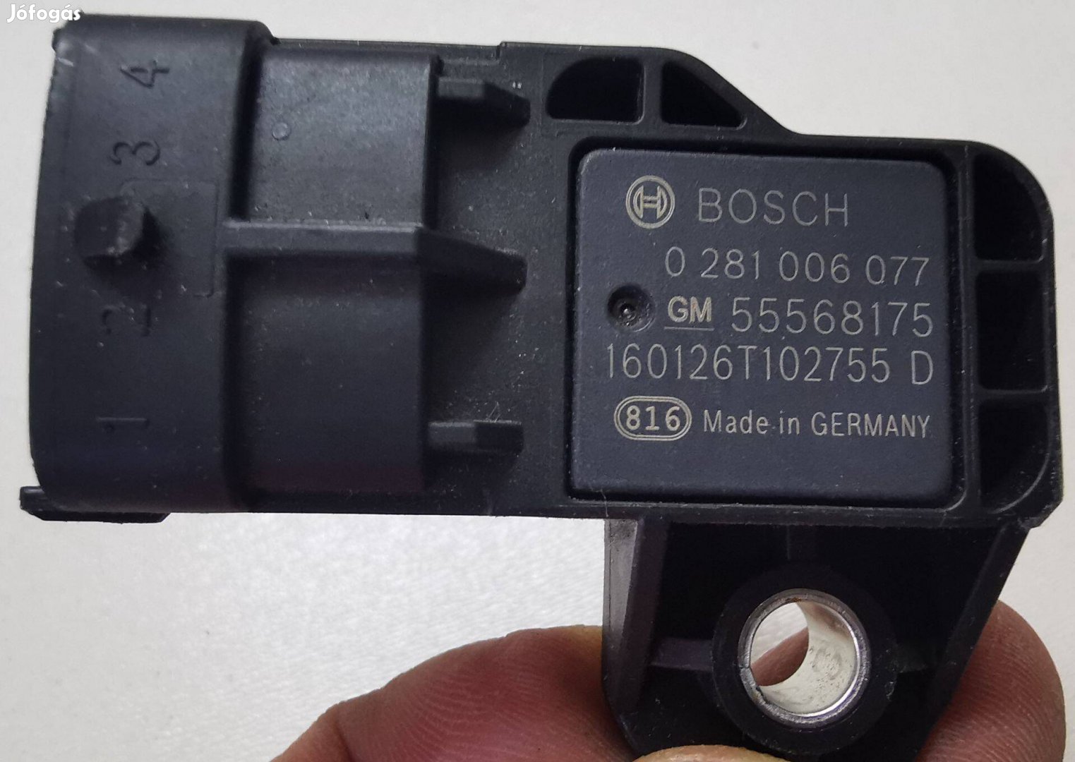 Bosch 0 281 006 076 Töltőnyomás-érzékelő