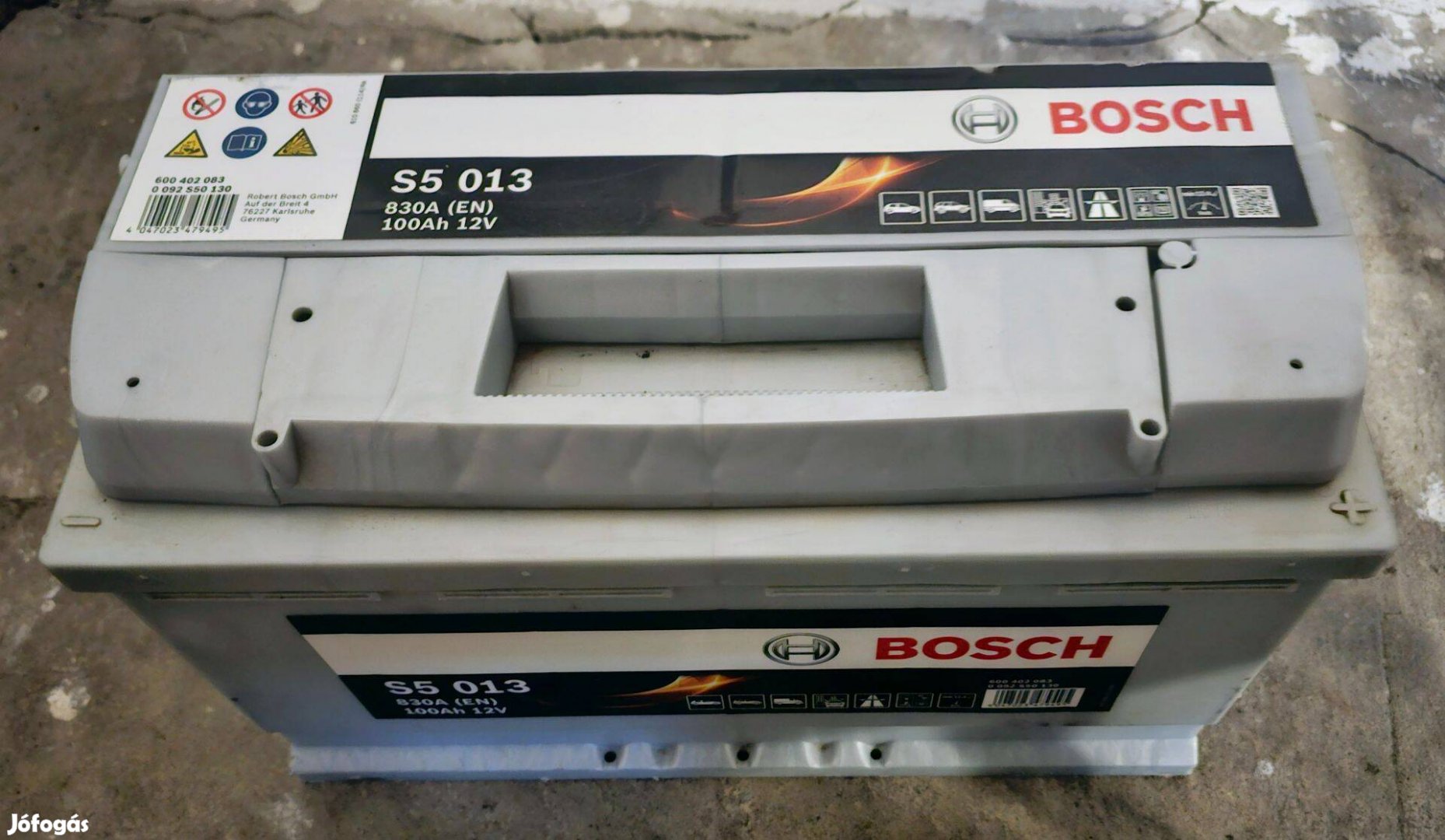 Bosch 100 Ah akkumulátor