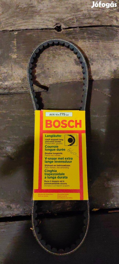 Bosch 10X775La, ékszíj