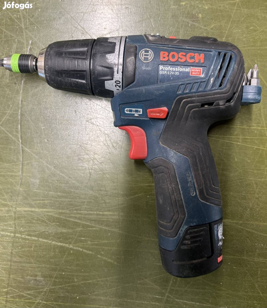 Bosch 12-35 géptest csavarbehajtó fúró 