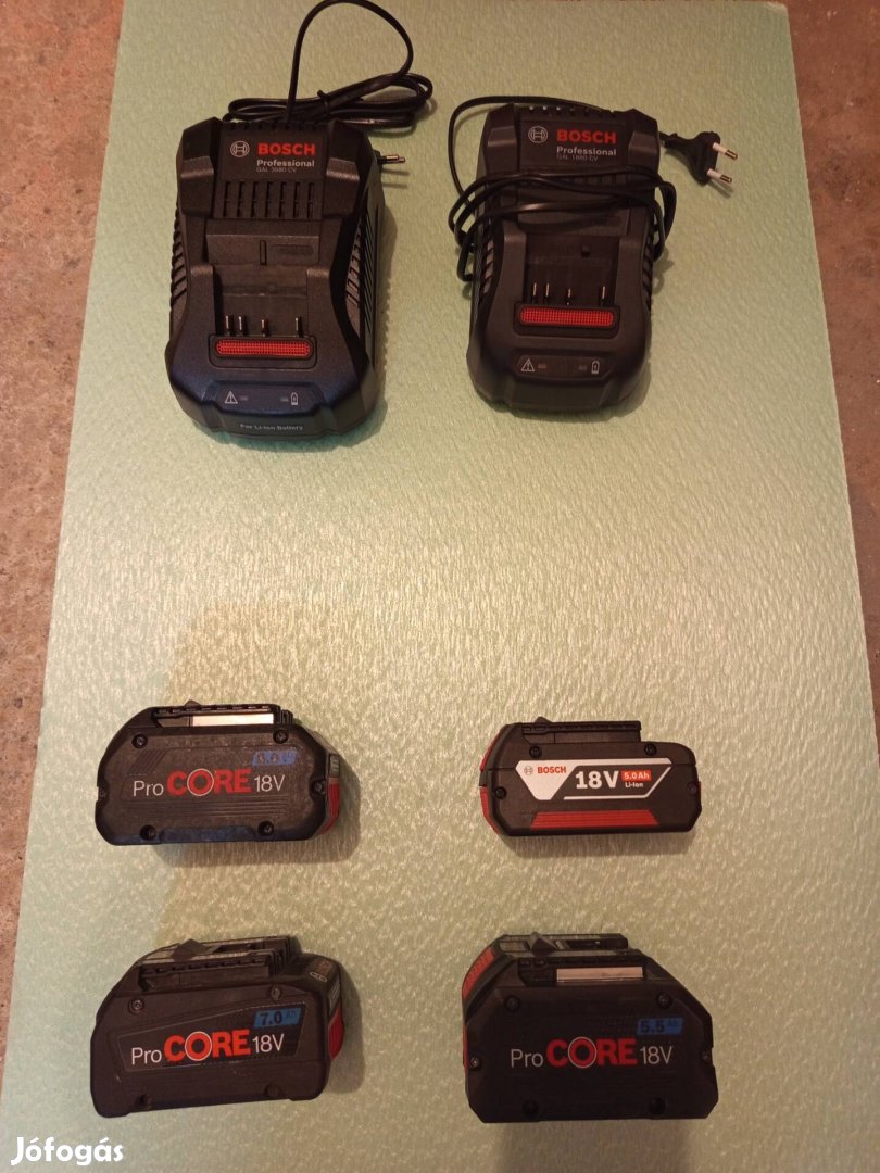 Bosch 18V Professional Akku+töltő áron alul eladó!