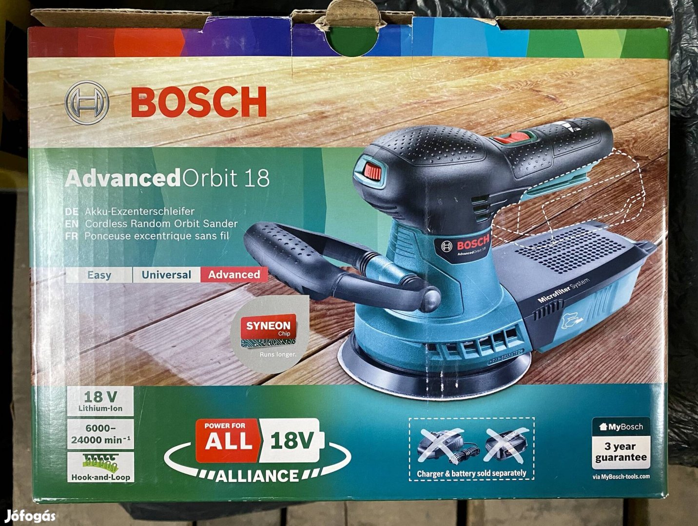 Bosch 18V akkumulátoros szerszámok
