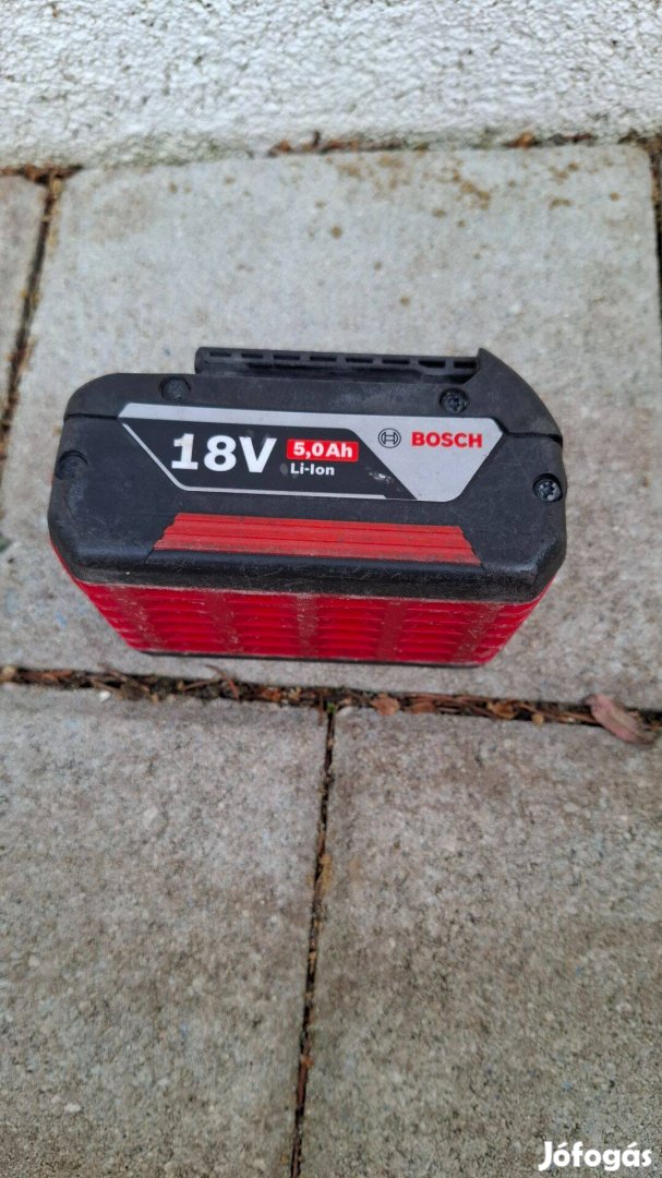 Bosch 18 v 5.0 AH akkumulátor