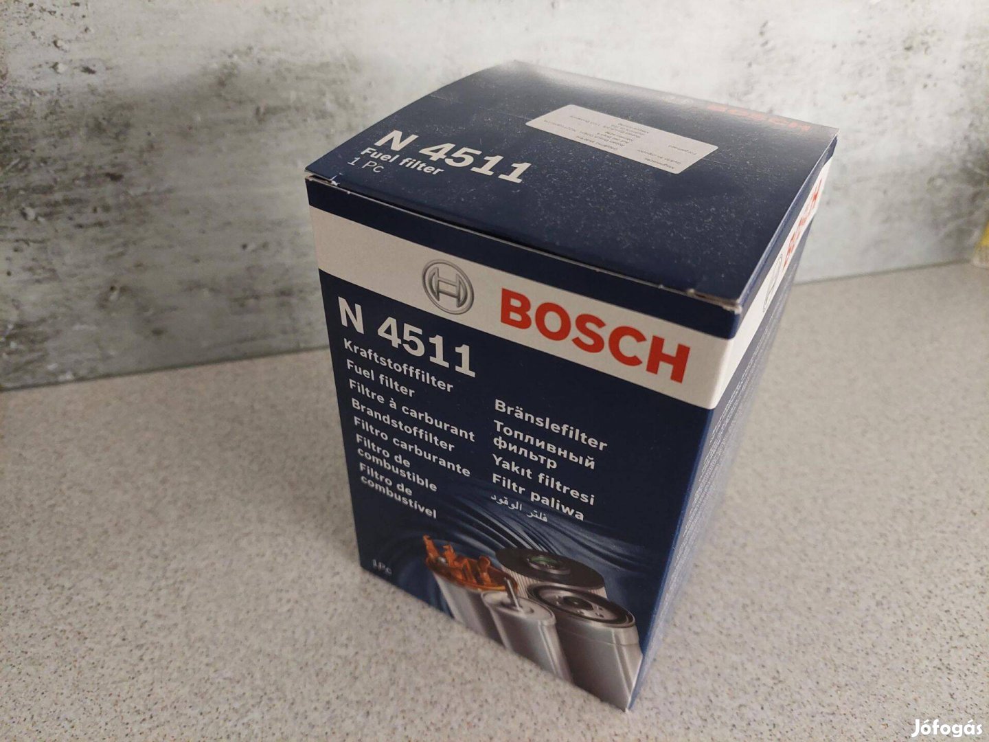 Bosch 1 457 434 511 Üzemanyagszűrő N4511 Hyundai/Kia Diesel Új
