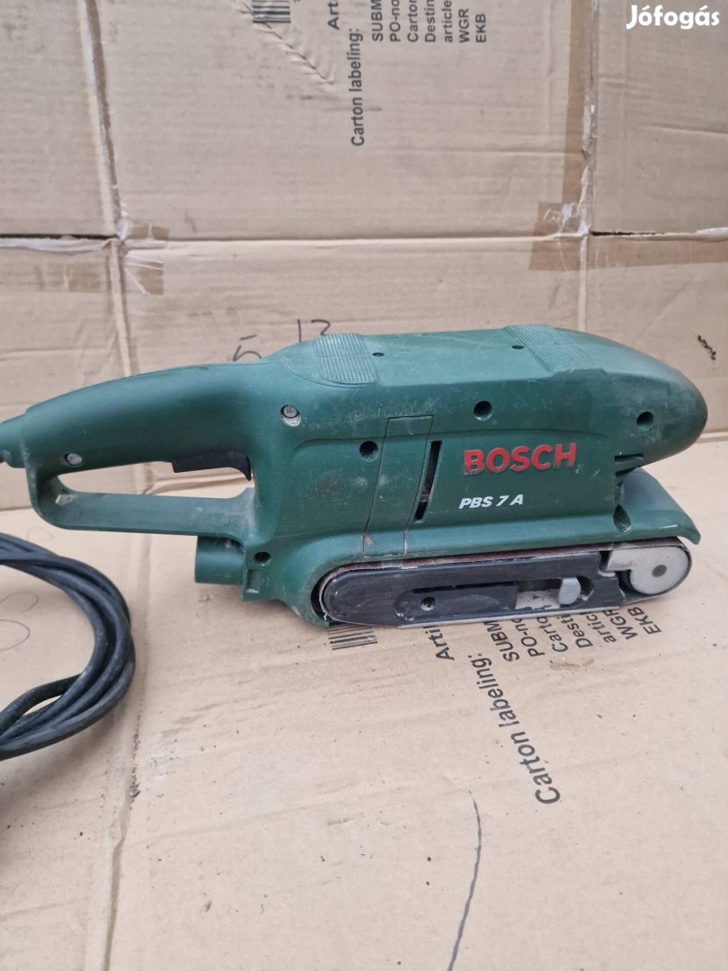 Bosch 220V-os kézi szalagcsiszoló