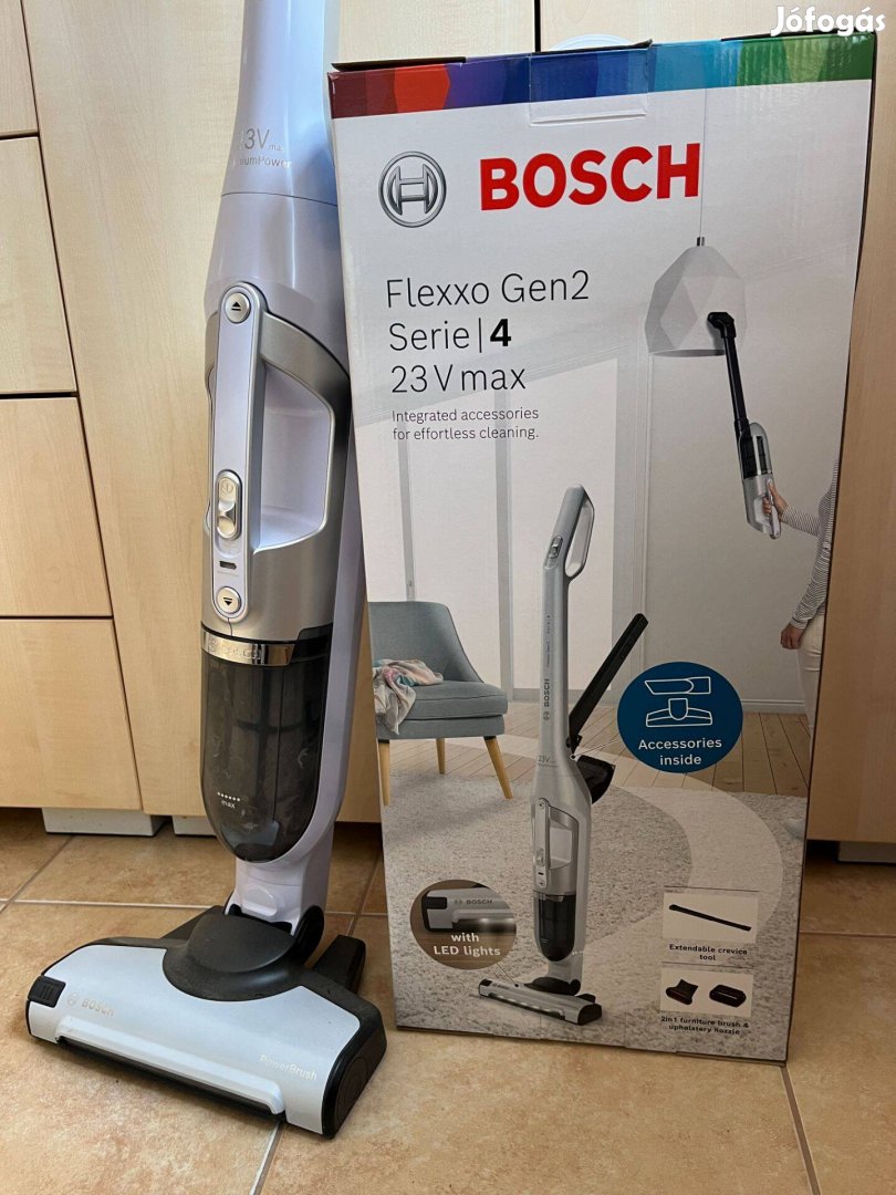 Bosch 2 az 1-ben vezeték nélküli porszívó