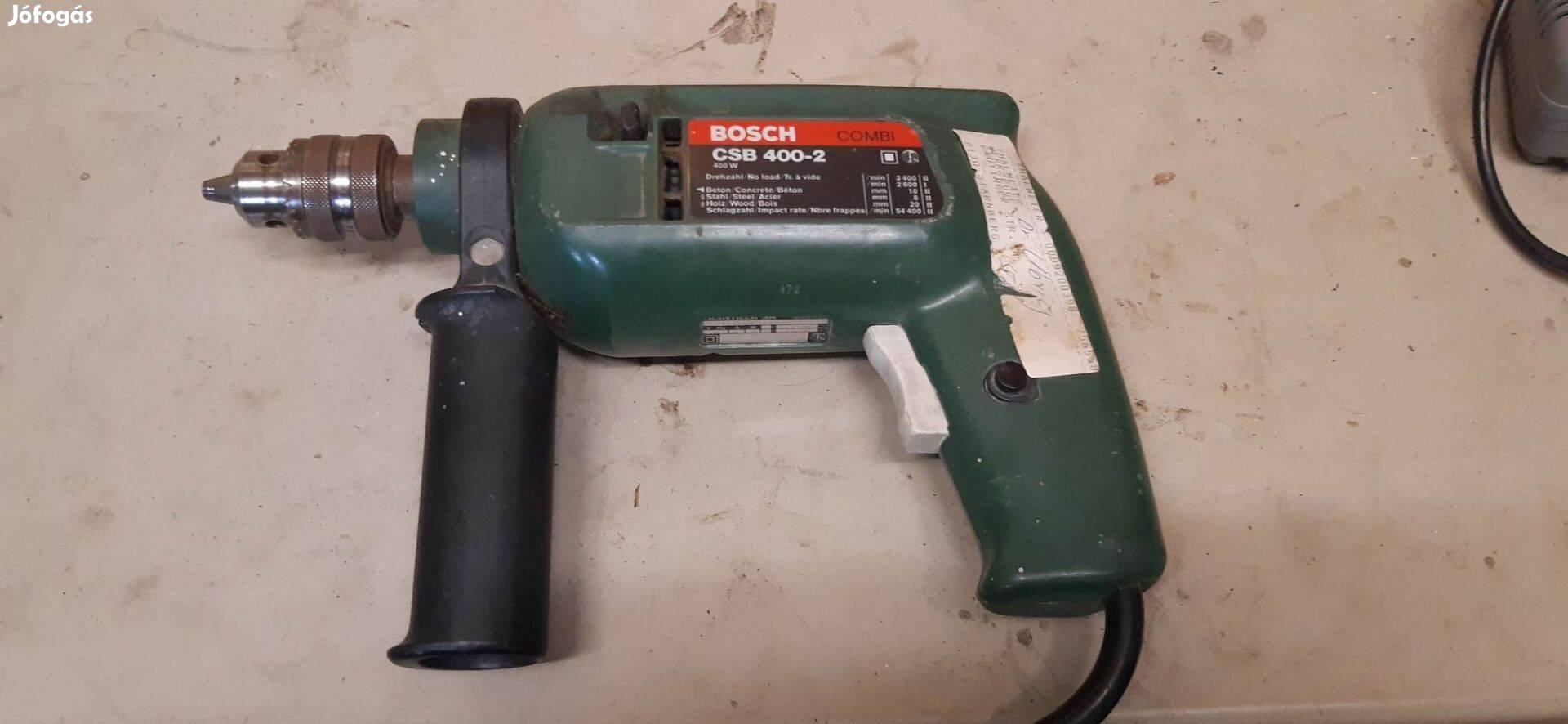 Bosch 400w fúrógép