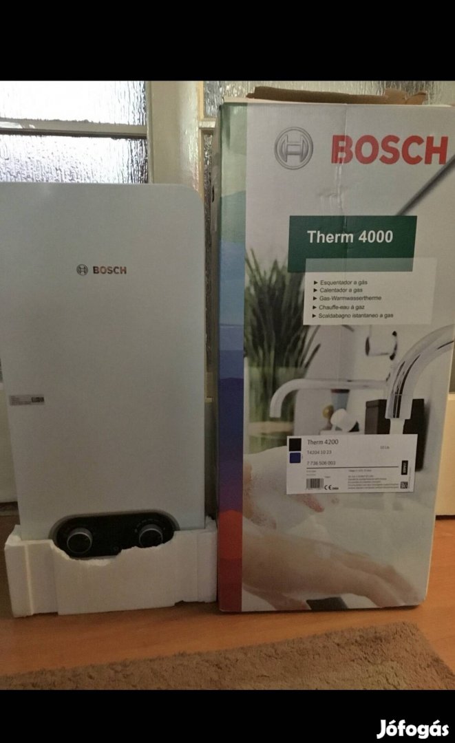 Bosch 4200 gázos, átfolyós fali vízmelegitő