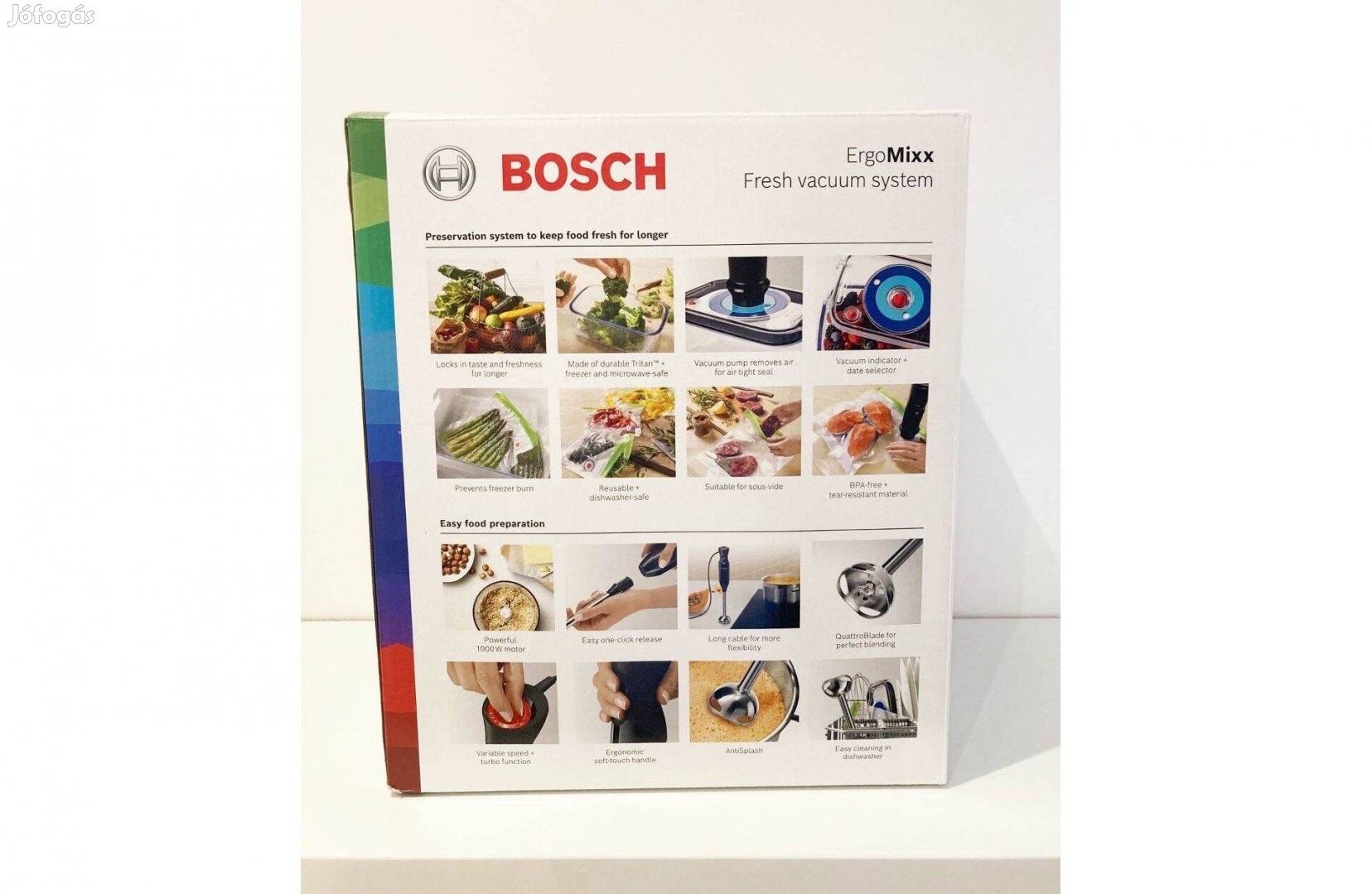 Bosch 4 funkciós botmixer készlet