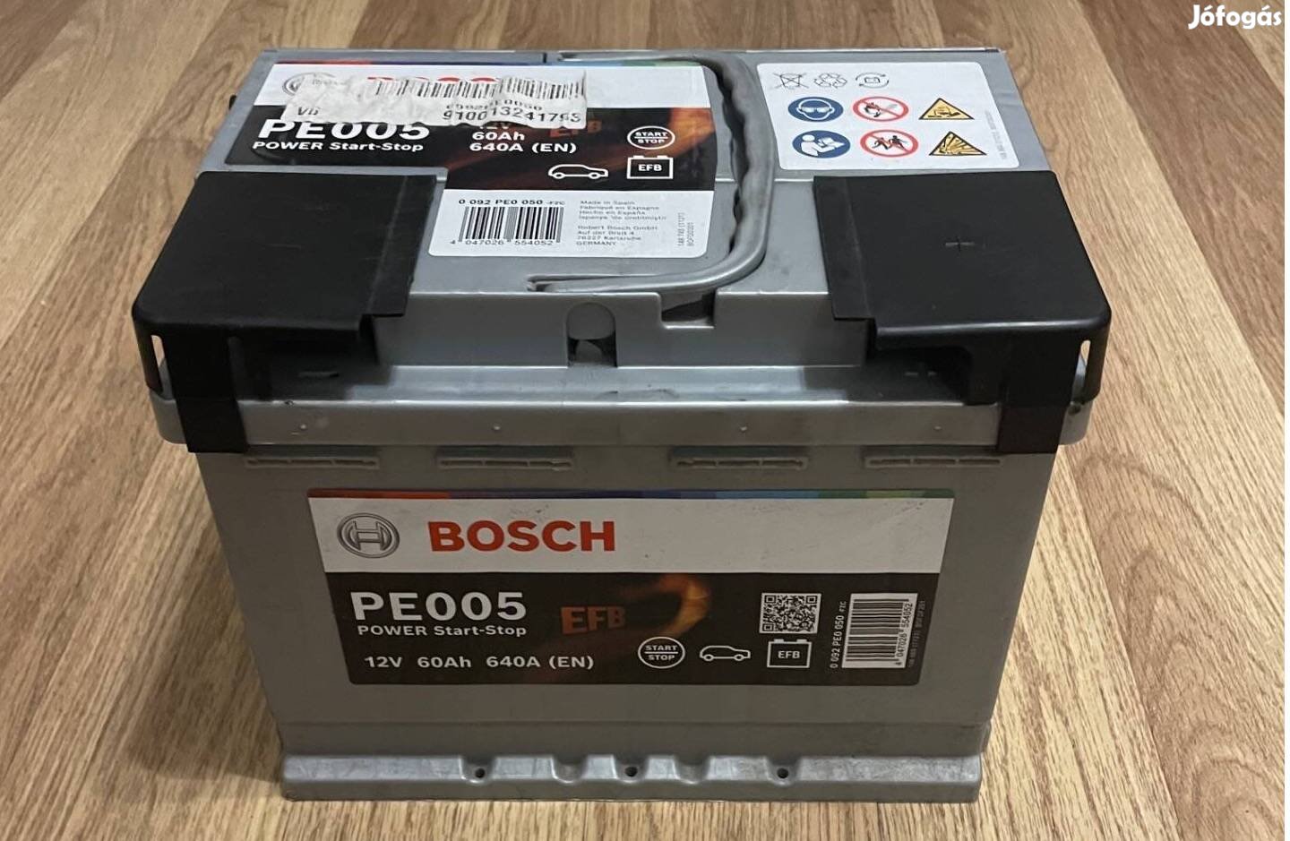Bosch 60Ah 640A jobb+ akkumulátor