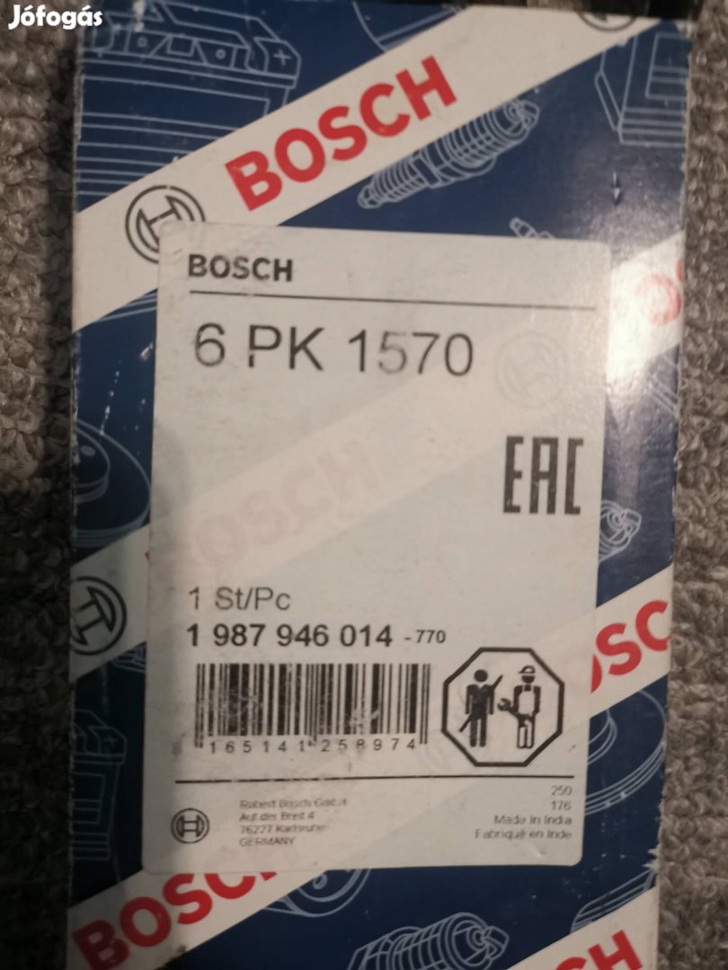 Bosch 6pk 1570 hoszbordás szíj eladó 