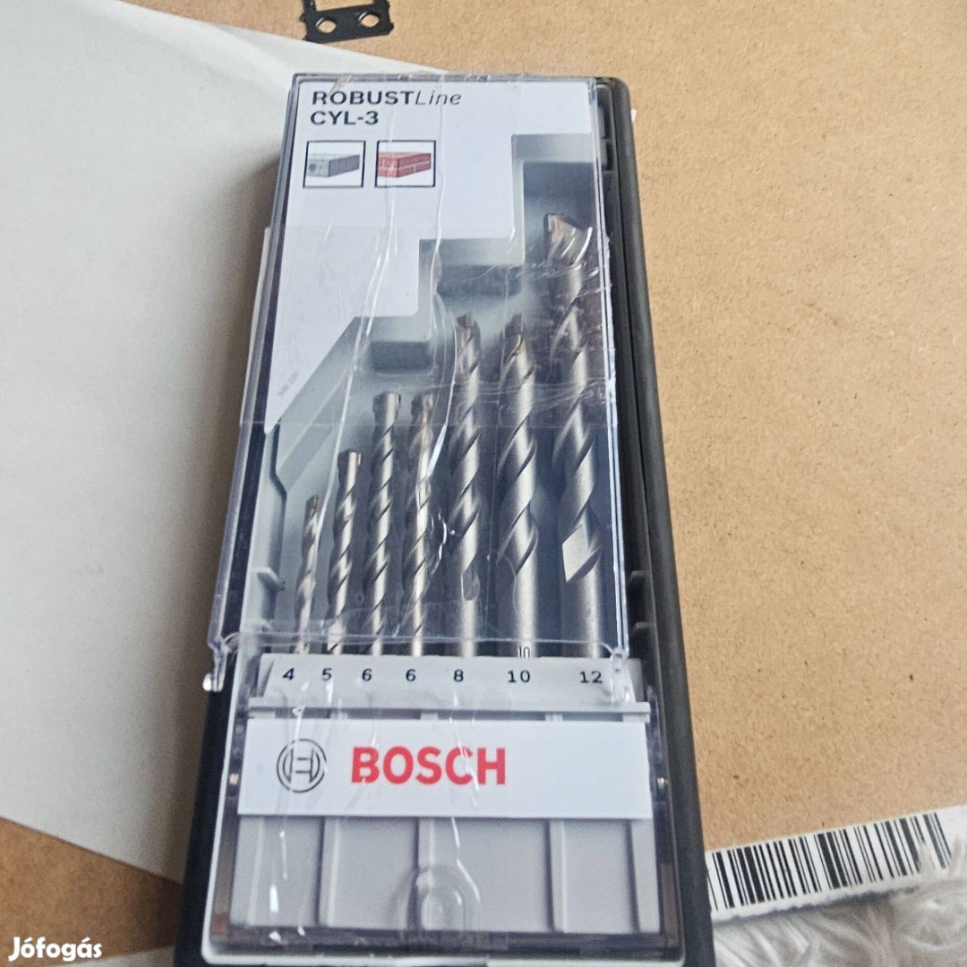 Bosch 7 részes CYL-3 betonfúrókészlet teljesen új