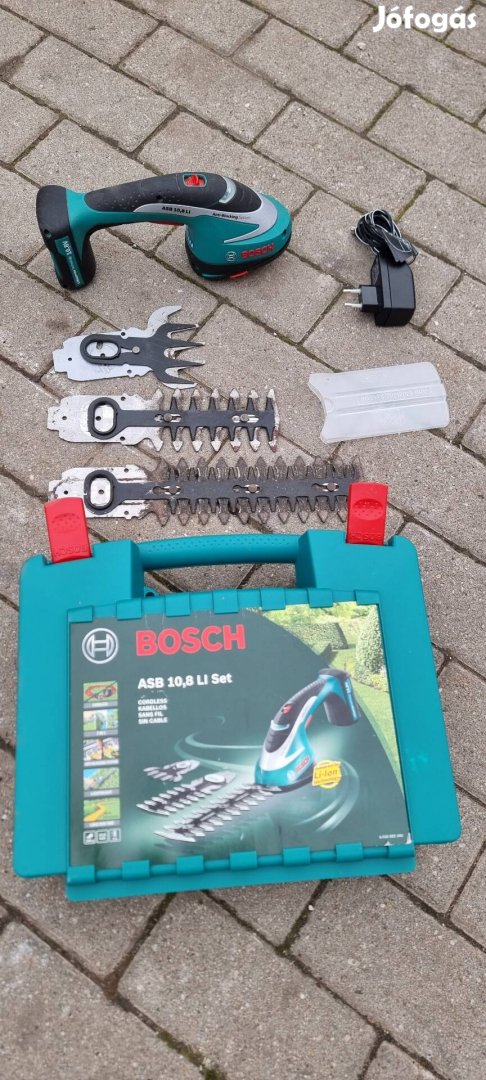 Bosch ASB 10.8 Li SET akkus sövényvágó nyíró formázó