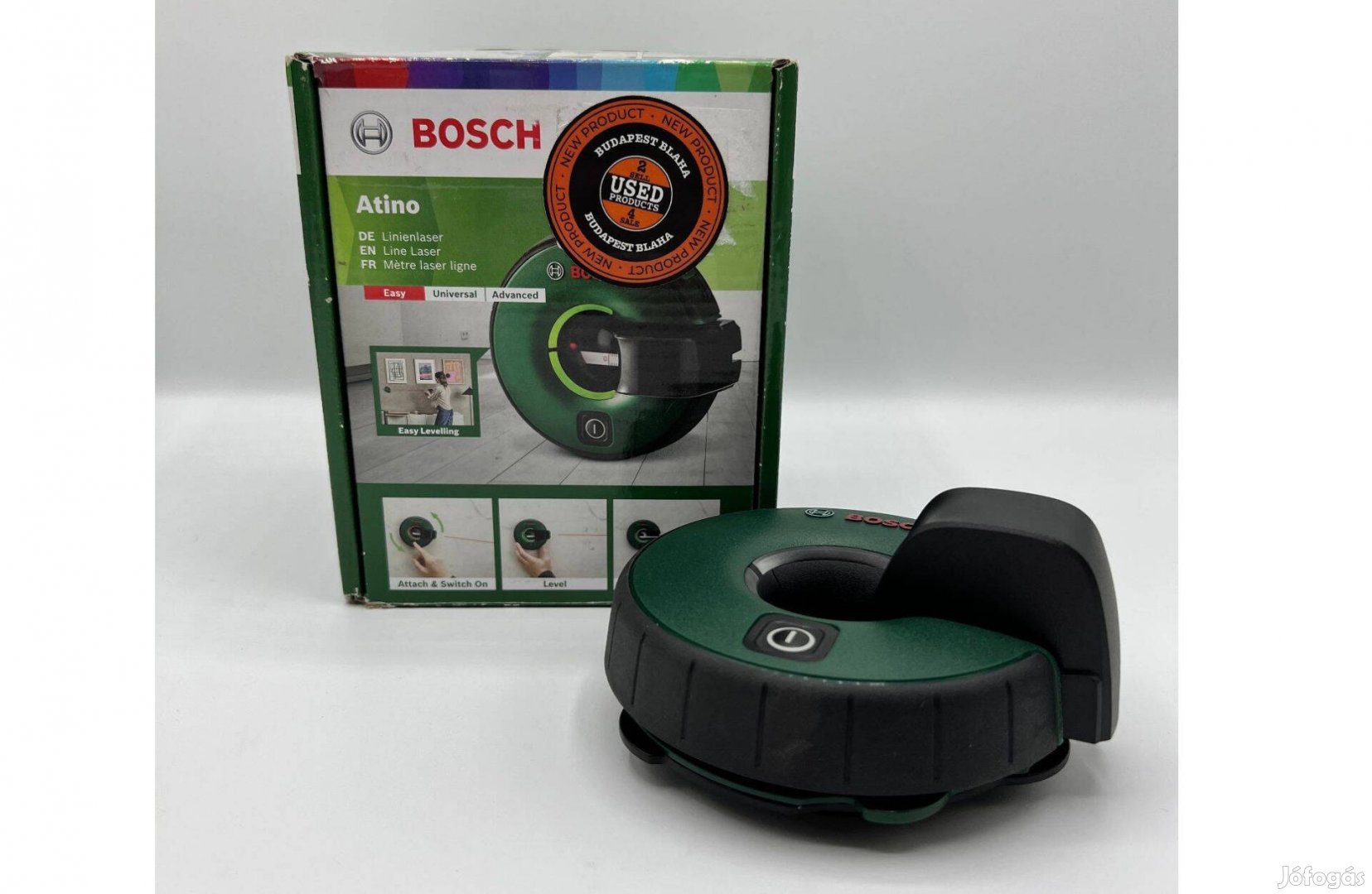 Bosch Atino szintező és távolságmérő egyben | 1 év grancia, Akciós