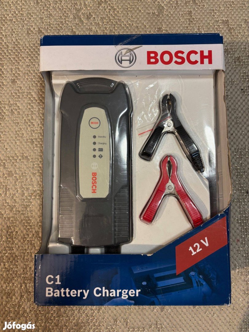 Bosch C1 12V 3, 5A akkumulátor töltő