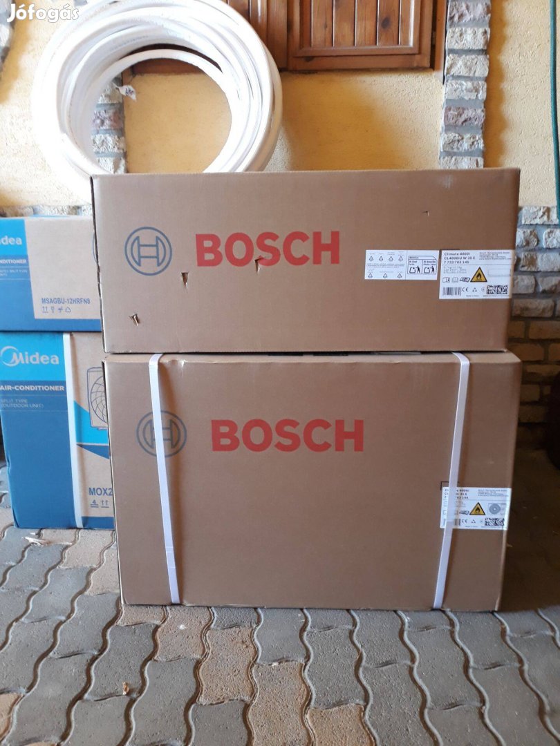 Bosch Climate4000i 5,2kW telepítéssel