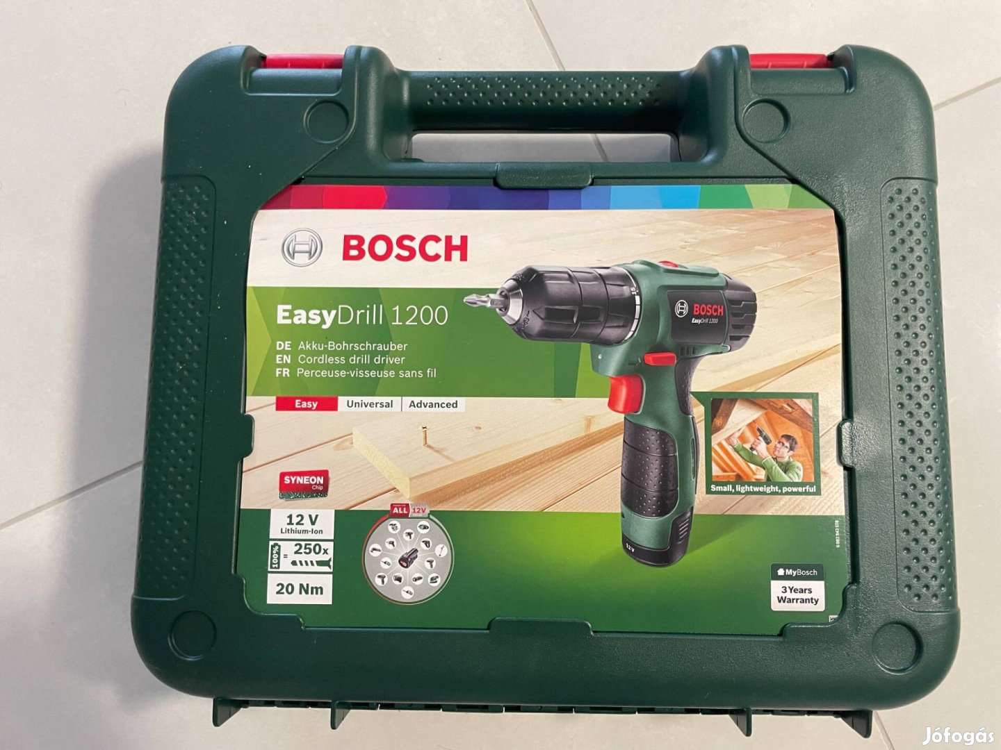 Bosch Easy Drill 1200 fúrócsavarozó