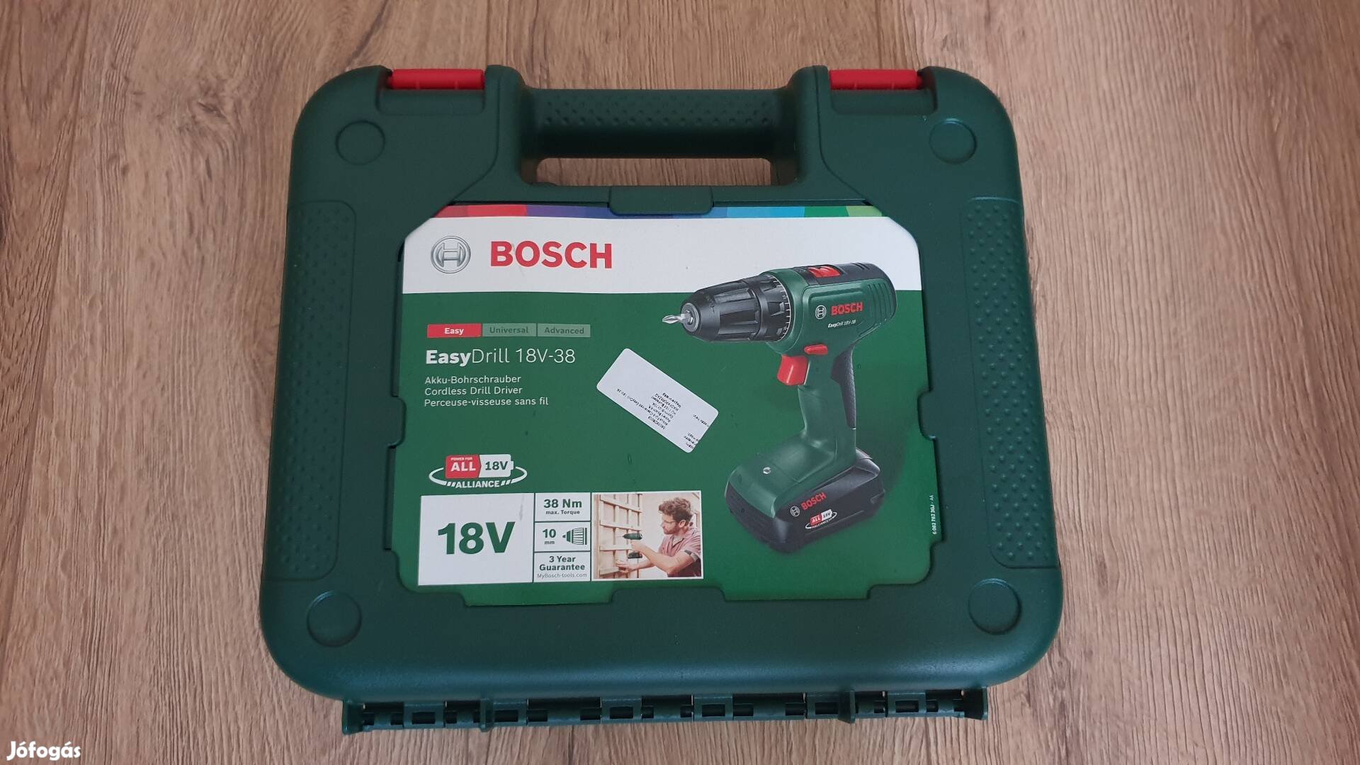 Bosch Easy Drill 18V-38 fúró-, csavrozógép