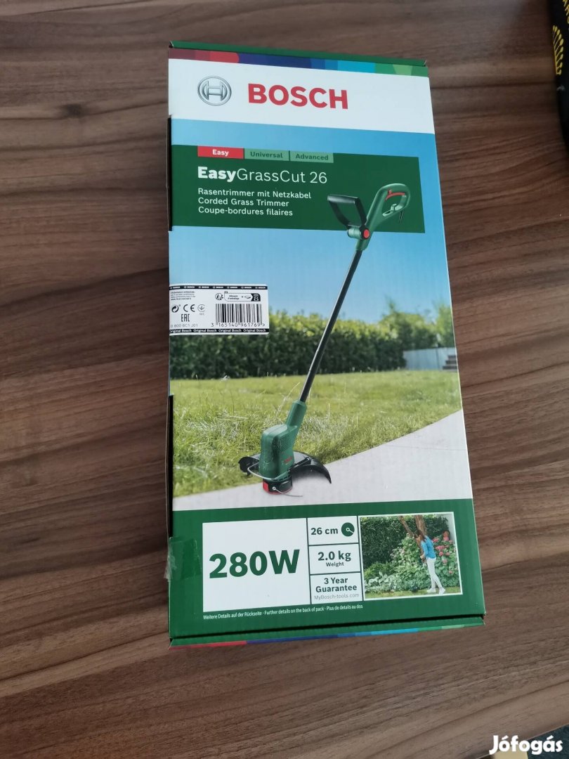 Bosch Easy Grass Cut 26. Új bontatlan fűkasza