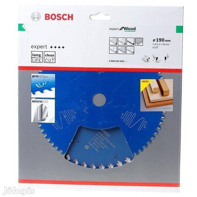 Bosch Expert for Wood körfűrészlap, 190x30x40T (2608644048)