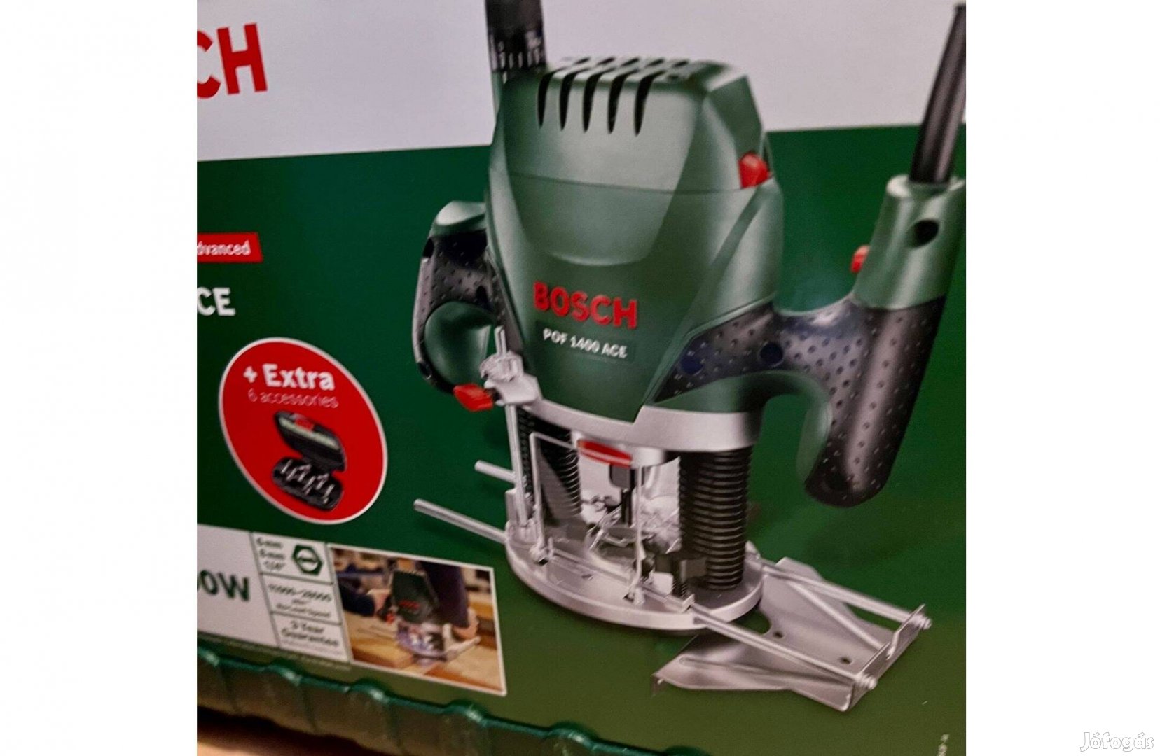 Bosch Felsőmaró 1400W 1400 ACE felsőmaró