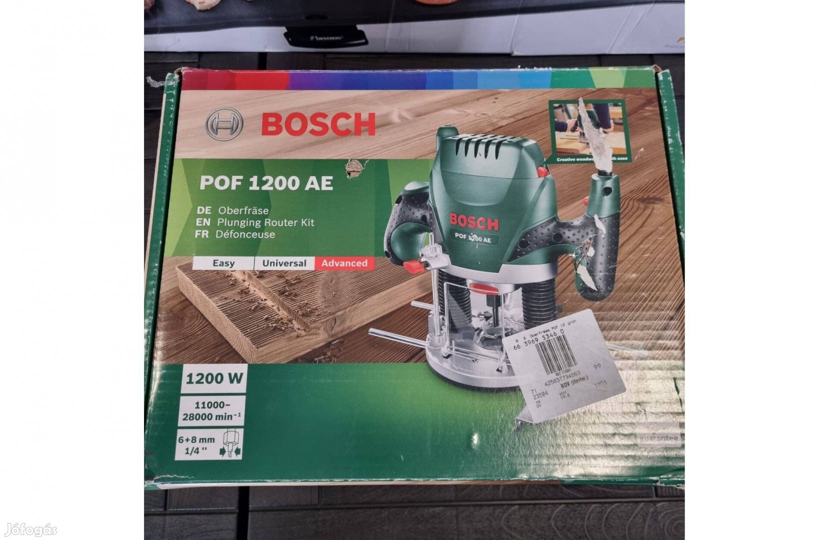 Bosch Felsőmaró POF 1200 AE