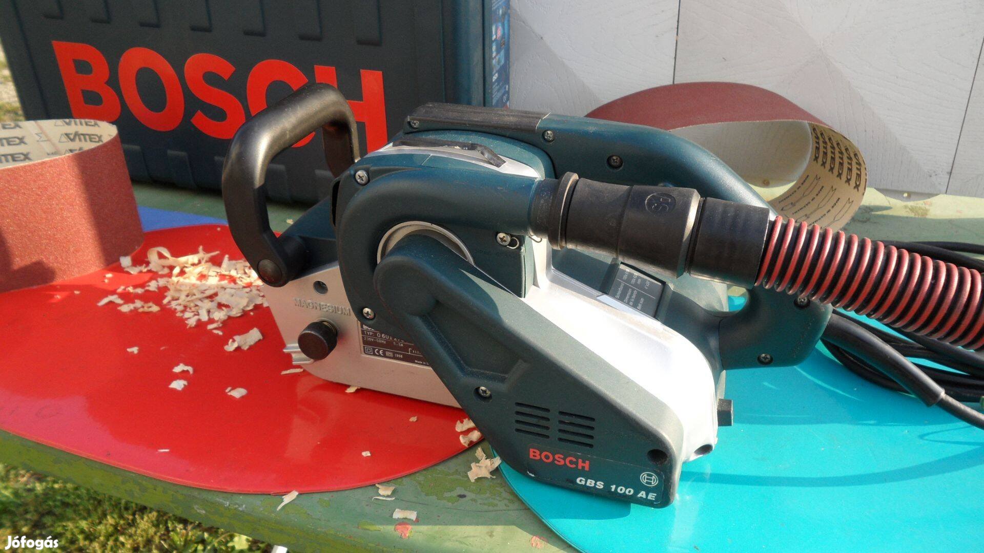 Bosch Festool csiszoló 101 MM GBS 100 AE új fordulatsz. szalagcsiszoló