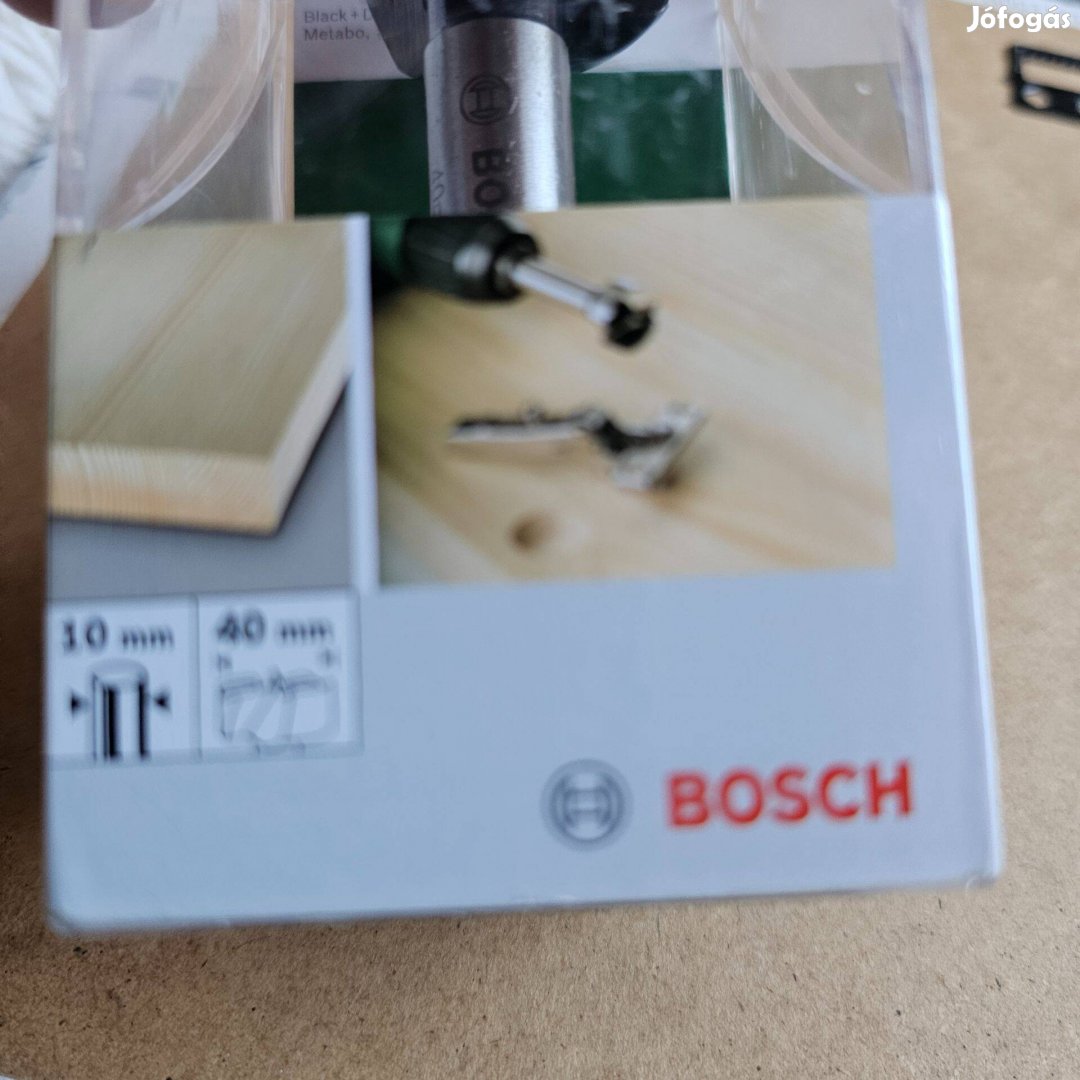 Bosch Forstner Fúró 40MM/90MM 2609255291 Hengeres Szár új dobozos