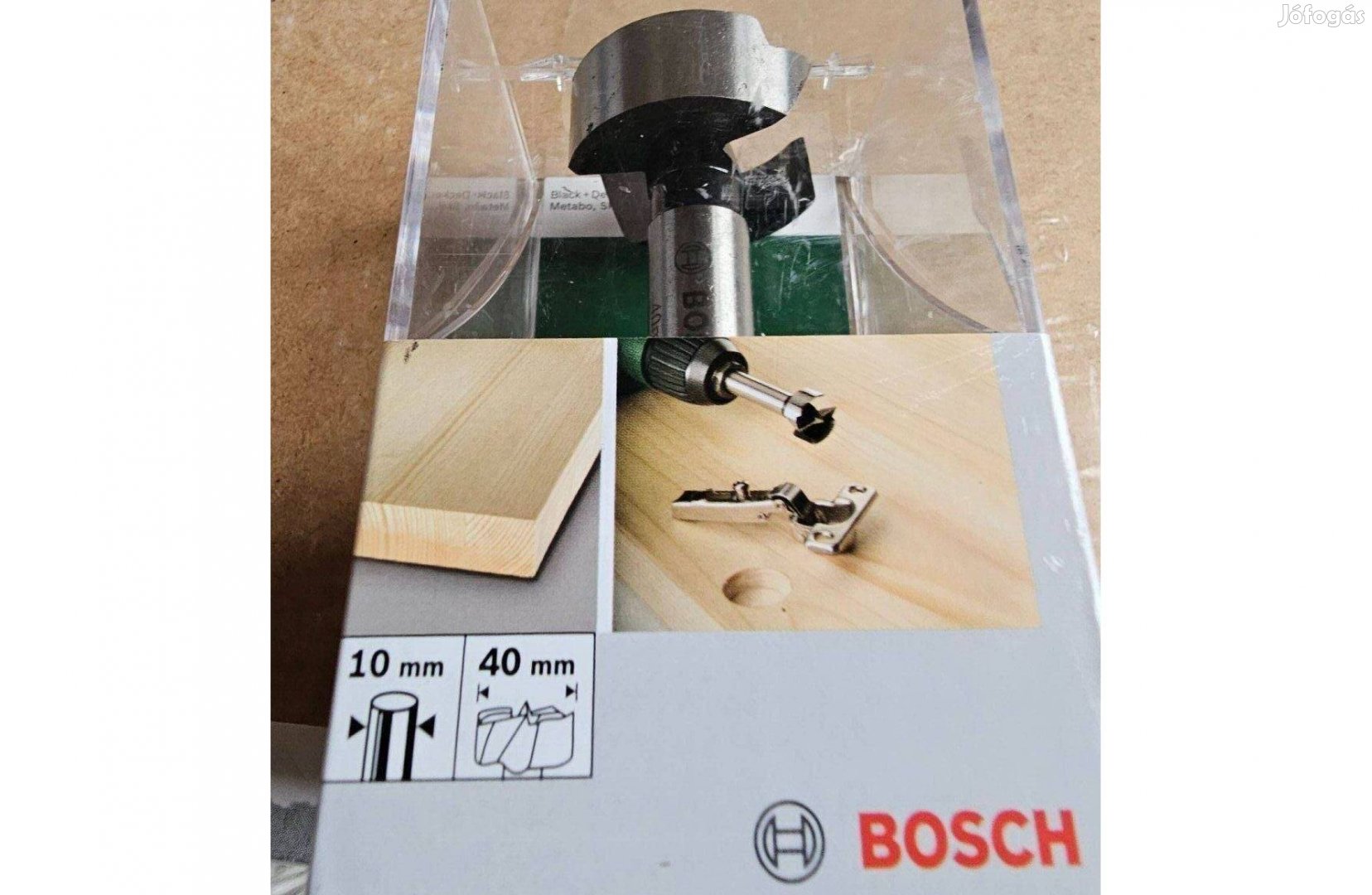 Bosch Forstner Fúró 40MM/90MM 2609255291 Hengeres Szár új dobozos Ha