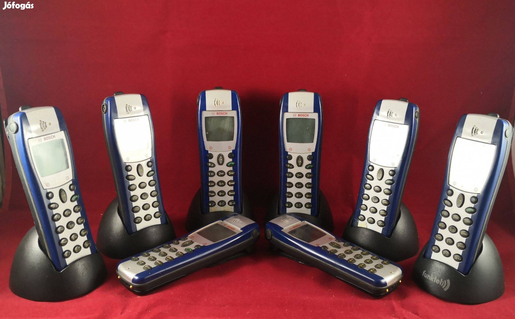 Bosch Funkwerk Funktel FC1 telefon 8 darab egyben (Működő!)
