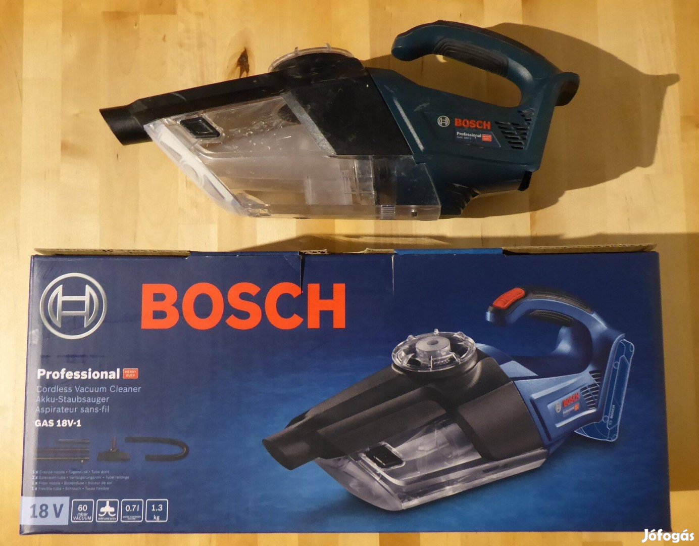 Bosch GAS 18V-1 porszívó