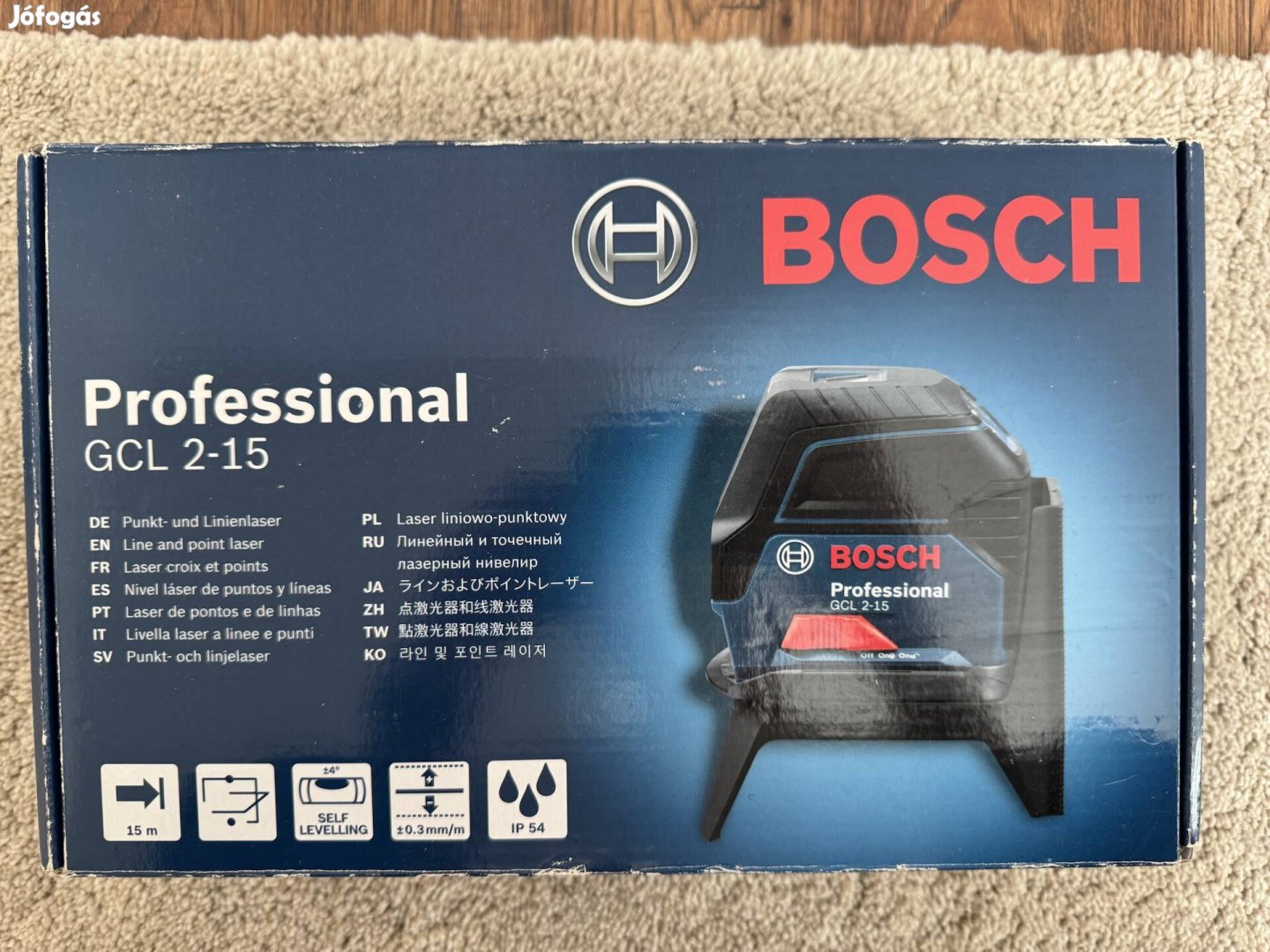Bosch GCL 2-15 kereszt lézer