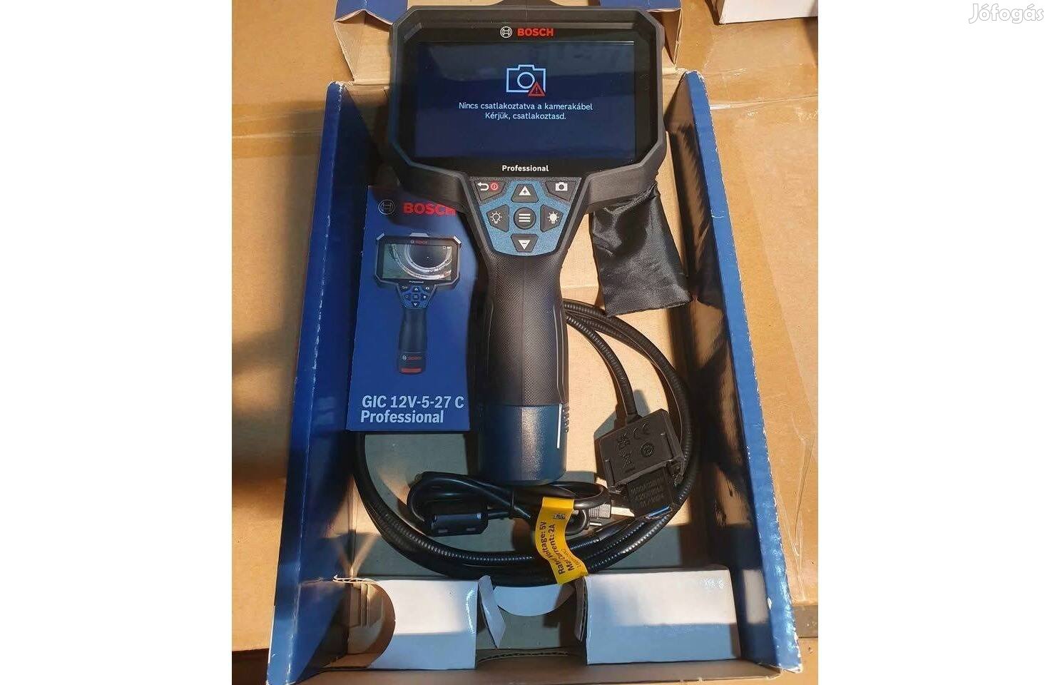 Bosch GIC 12V-5-27 C Vizsgálókamera, endoszkópkamera /új!