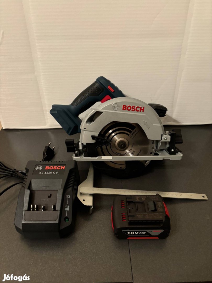 Bosch GKS 18V-57 G akkus körfűrész szett