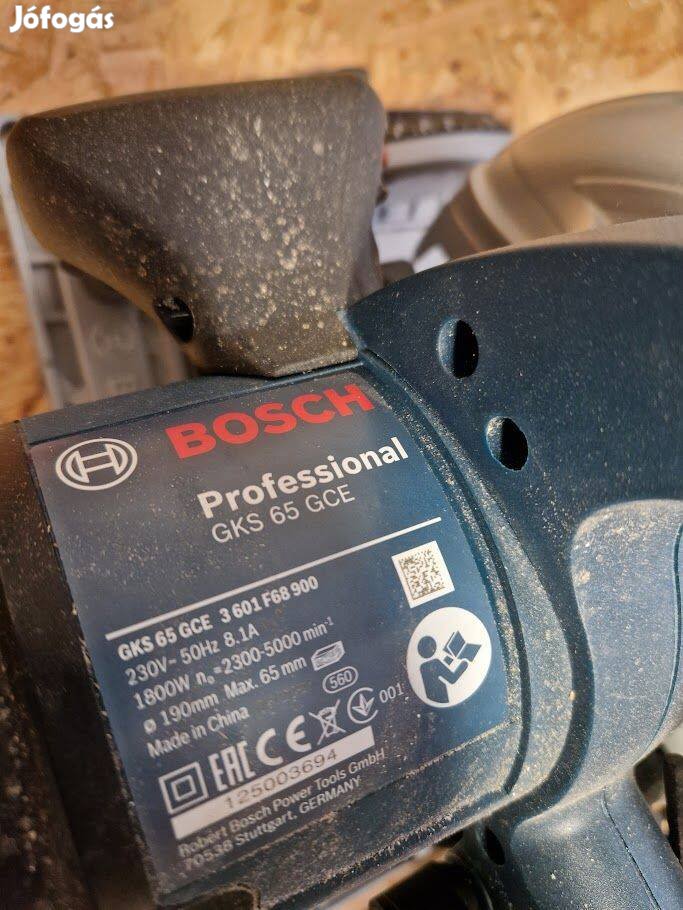 Bosch GKS 65 GCE körfűrész eladó