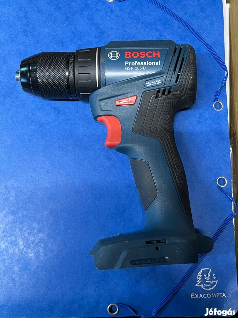 Bosch GSR 185-Li keveset használt teljesen új belső bosch által cserél