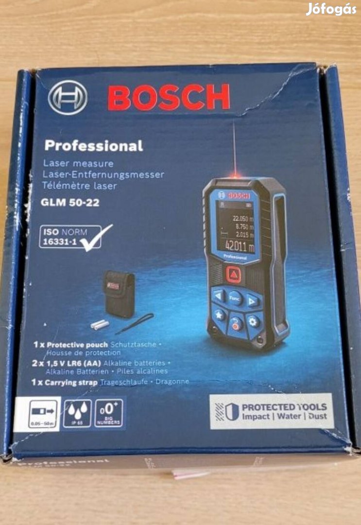 Bosch Glm 50-22 távolságmérő 