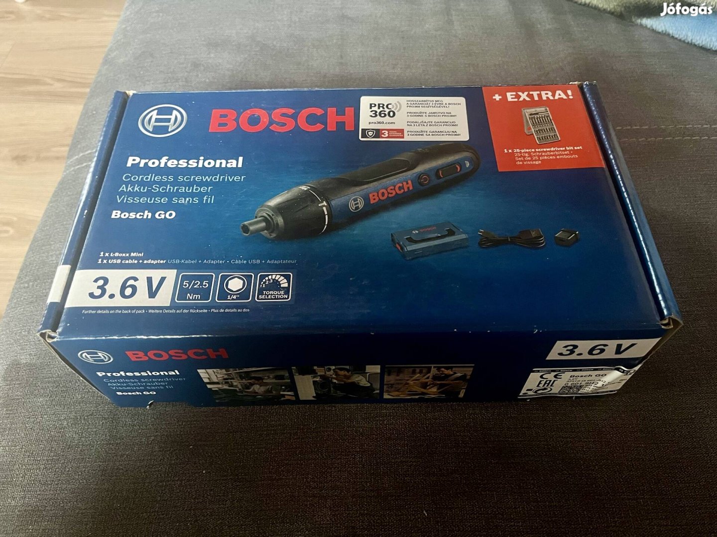 Bosch Go akkus csavarozó