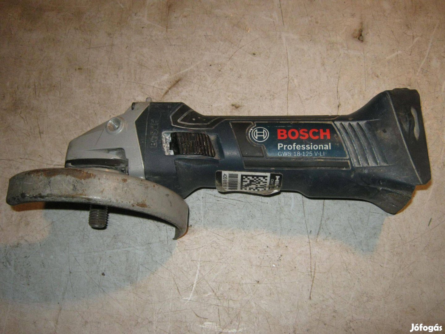 Bosch Gws 18-125 V-Li akkus sarokcsiszoló, flex géptest