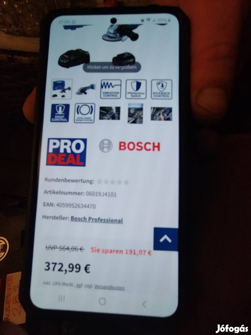 Bosch Gws Flex 18V _10PSC