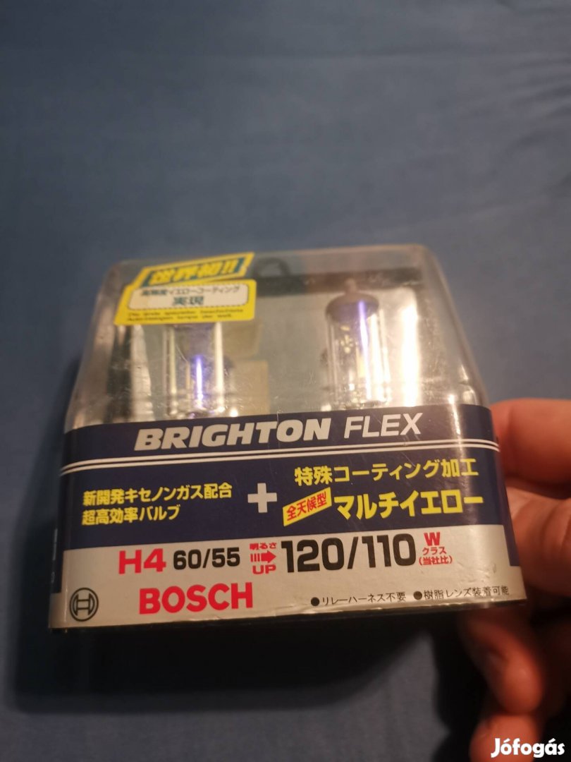 Bosch H4  izzó pár új Brighton flex 
