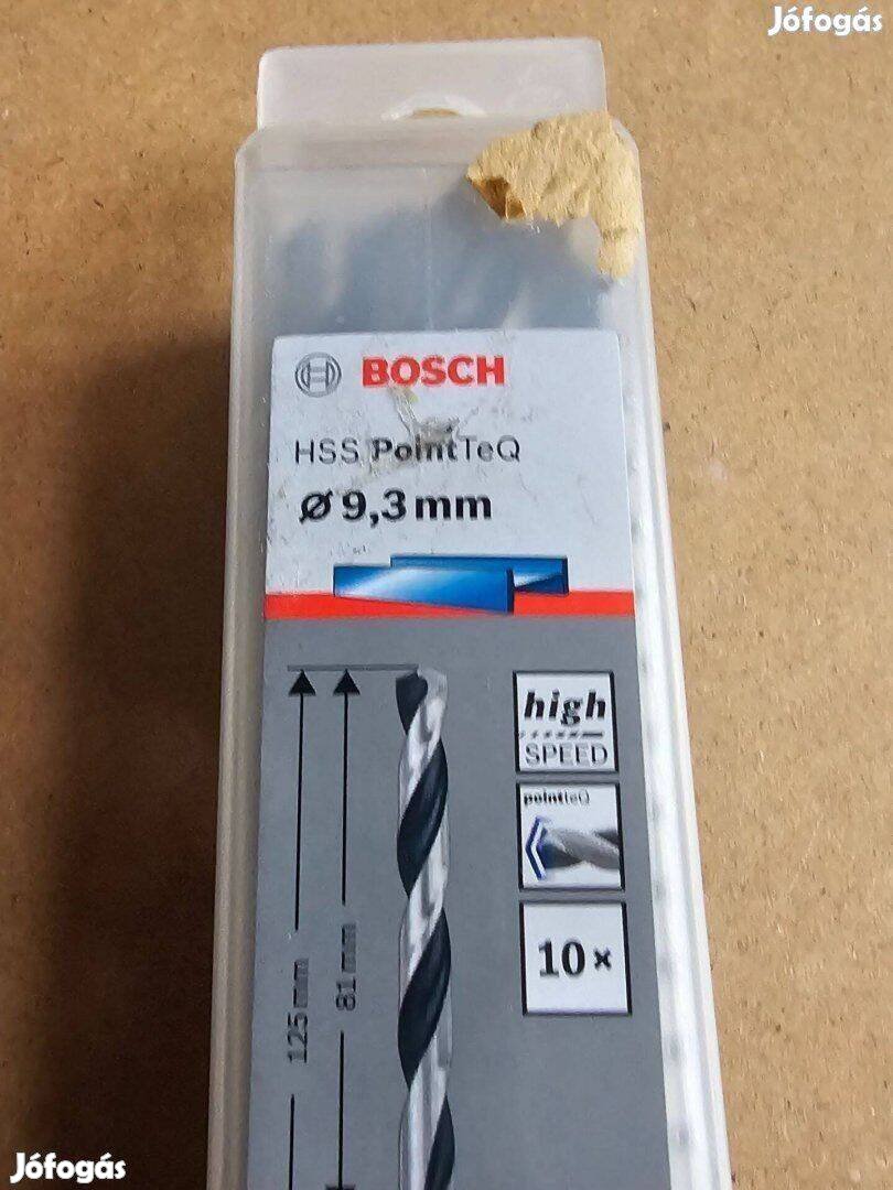 Bosch HSS Twist Drill Pointteq 9.3 MM fúró szár 10 db os csomag új Ha